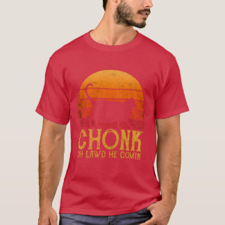 Camiseta Chonk Distressed Retro Sun 70s 80s Colors Funny fu