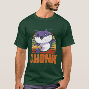 Camiseta Chonk Gracioso Humor De Pesca De Pescado De Pescad