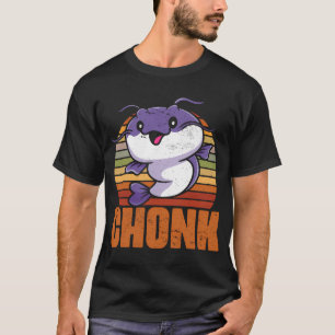Camiseta Chonk Humor Divertido De Pesca De Bagre Para Un Am