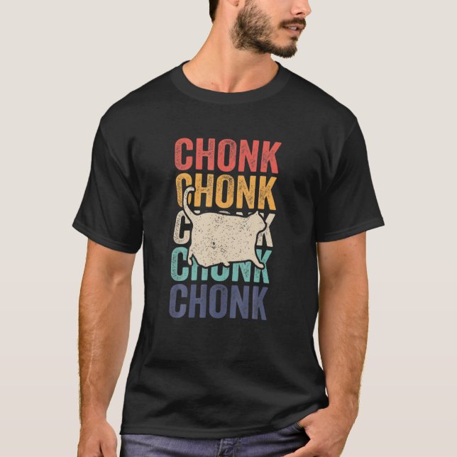 Camiseta Chonk Meme Cat Chonk (Anverso)