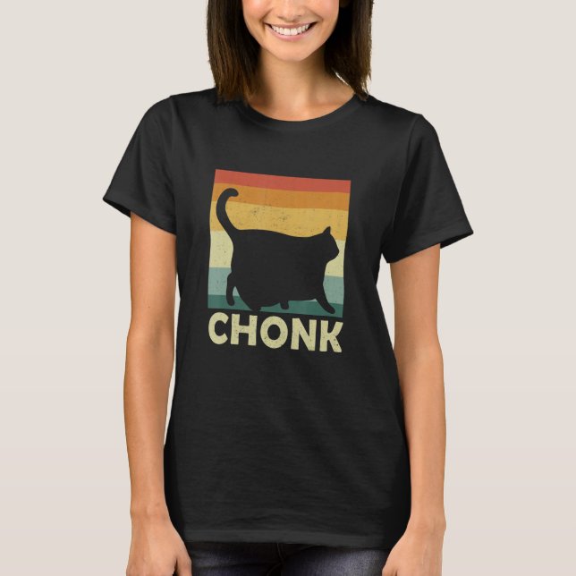 Camiseta Chonky Cat Meme Cat Duchon Cat (Anverso)
