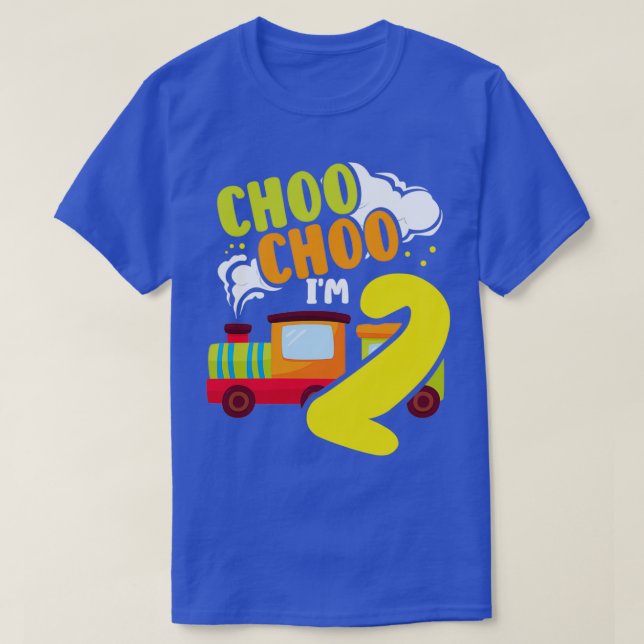 Camiseta Choo Choo Im 2 Cute Train Lover Ferrocarril 2º Nac (Diseño del anverso)