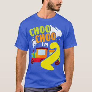 Camiseta Choo Choo Im 2 Cute Train Lover Ferrocarril 2º Nac