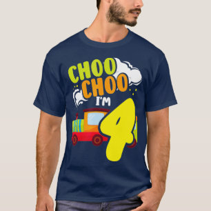Camiseta Choo Choo Im 4 Cute Train Lover Railroad 4th