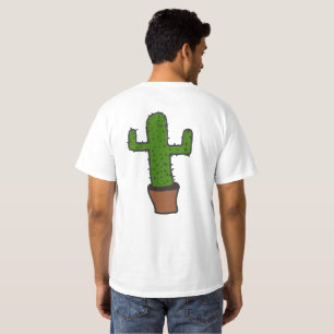 Camiseta choopid, del cactus parte posterior encendido