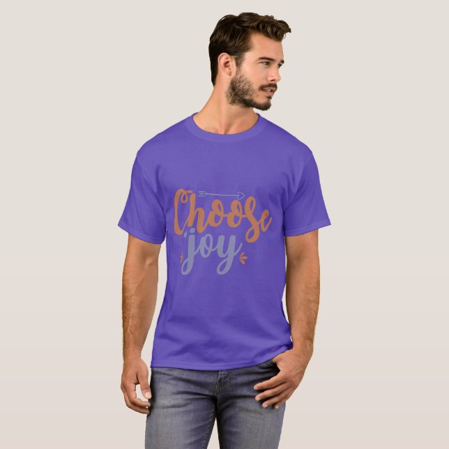 Camiseta Choose Joy (Anverso completo)