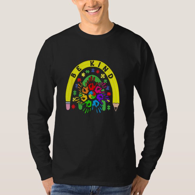 Camiseta Choose Kindness ASD Spectrum Autism Awareness Be K (Anverso)