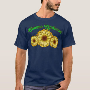 Camiseta Choose Kindness Floral Design