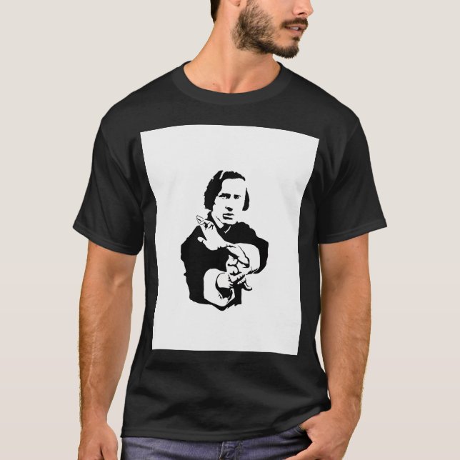 Camiseta Chopin Fighter (Anverso)