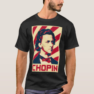 Camiseta Chopin Frederic Retro Propaganda Música Clásica 