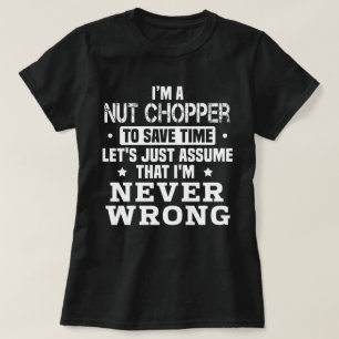 Camiseta Chopper de nuez