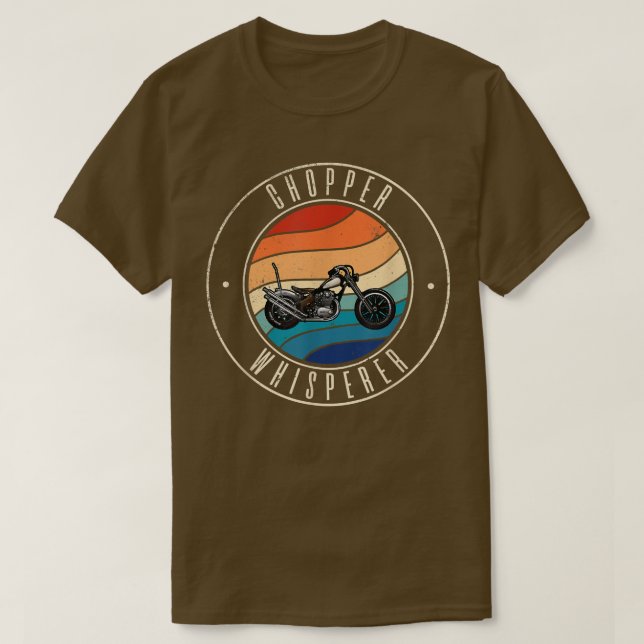 Camiseta Chopper Motocycle Whisperer (Diseño del anverso)