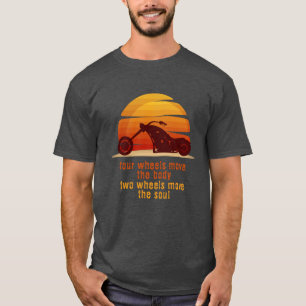 Camiseta Chopper, mueve el cuerpo, mueve el alma