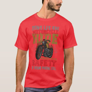 Camiseta Chopper y motociclistas