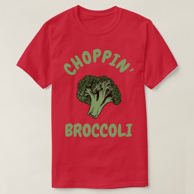 Camiseta Choppin Broccoli (Diseño del anverso)