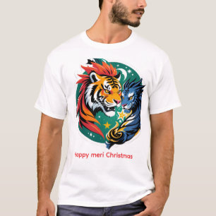 Camiseta Choque Cósmico: Fusión del Espíritu de Tigre y Dra