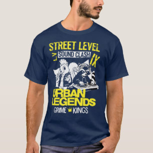 Camiseta Choque de Sonido a Nivel de Calle Leyendas Urbanas