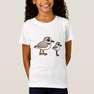 Camiseta Chorlito aflautado con el polluelo