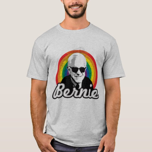 Camiseta Chorreadoras de Bernie del arco iris 2016 - Bernie (Anverso)