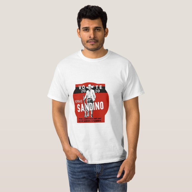 Camiseta Chorreadoras de Bernie para el presidente en 2020 (Anverso completo)