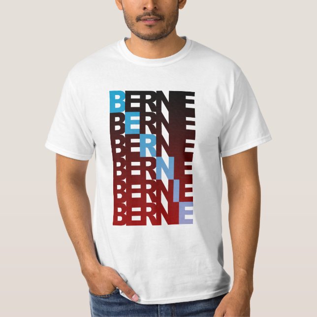 Camiseta Chorreadoras de BERNIE textualBern (Anverso)