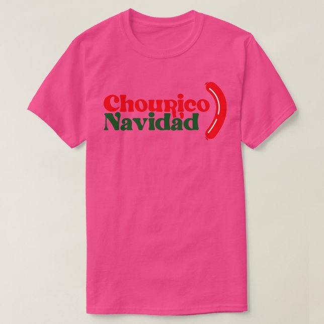 Camiseta Chourico Navidad (Diseño del anverso)