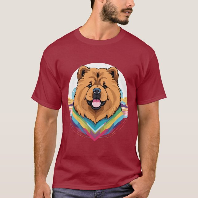 Camiseta Chow Chow (Anverso)