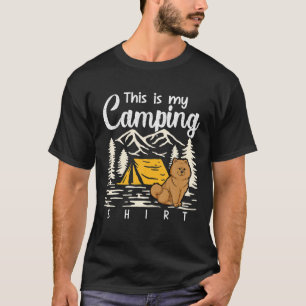 Camiseta Chow Chow De Fogatas Este Es Mi Camping
