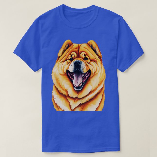 Camiseta Chow Chow Dog (Diseño del anverso)