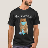 Chow Chow Ew People Dog Con Una Máscara De Cara