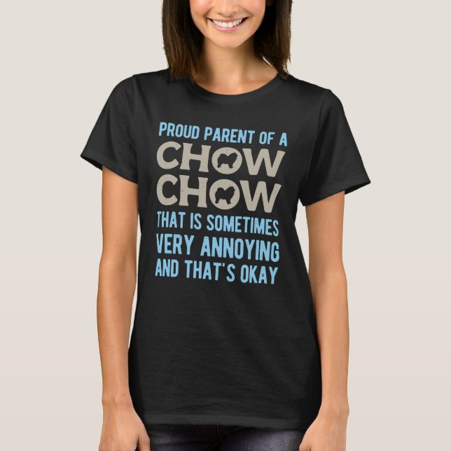 Camiseta Chow Chow Funny (Anverso)