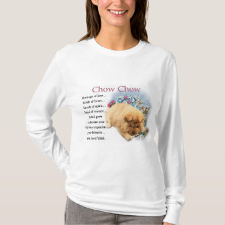 Camiseta Chow Chow Herencia de Cachorro de Amor