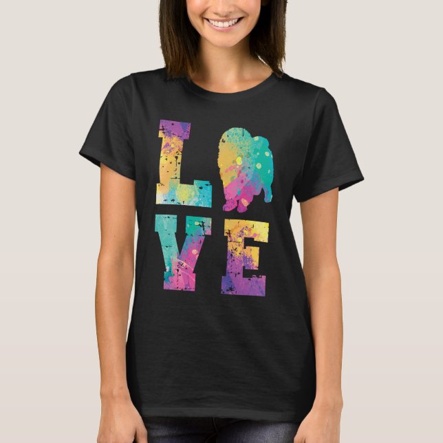 Camiseta Chow Chow Love (Anverso)