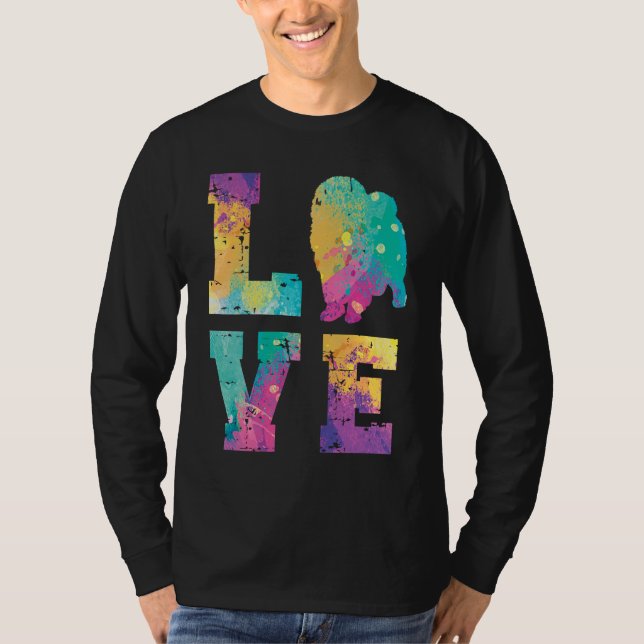Camiseta Chow Chow Love (Anverso)