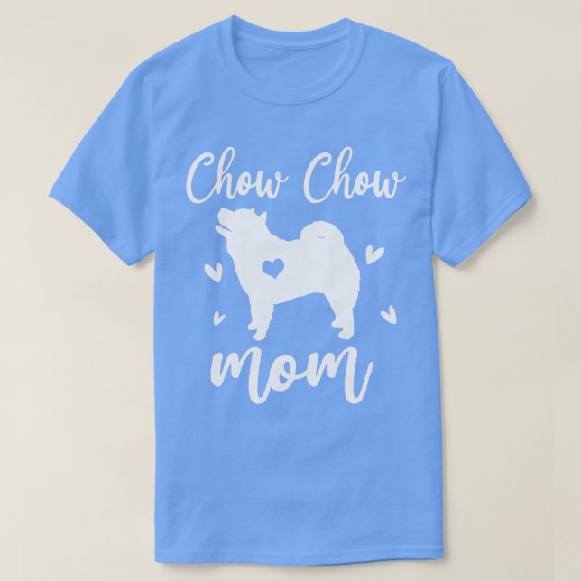 Camiseta Chow Chow Mom Día de la Madre Perro Amantes (Diseño del anverso)