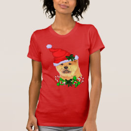 Camiseta Chow Chow Navidades Merry