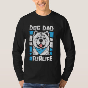 Camiseta Chow Chow Padre Raza Mascota - Dog Dad Fur Life