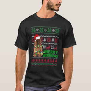 Camiseta Chow Chow Para Merry Woofmas Navidades Feo Sweet