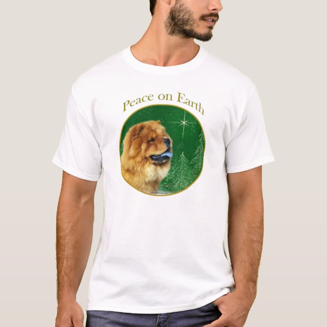 Camiseta Chow Chow Peace (Anverso)
