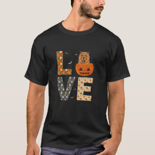 Camiseta Chow Chow Perro Ama A Los Niños Chicas Halloween G