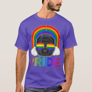 Camiseta Chow Chow Perro LGBT Lesbiana gay arcoiris Funny L