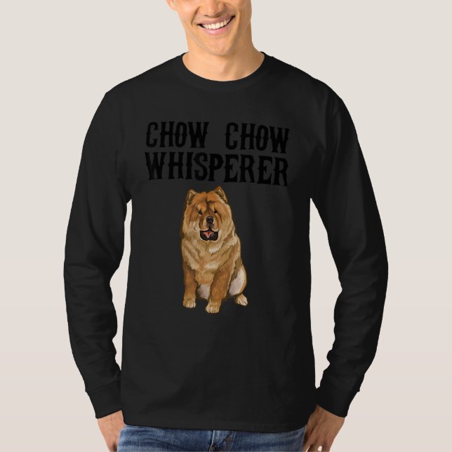 Camiseta Chow Chow Wisperer Dog (Anverso)