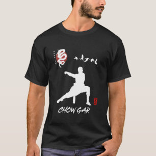 Camiseta Chow Gar principiante caligrafía artes marciales c