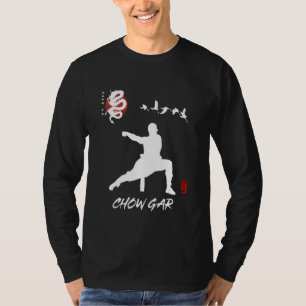 Camiseta Chow Gar principiante caligrafía artes marciales c