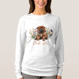 Camiseta Chow Puppy Love Long-sleeve