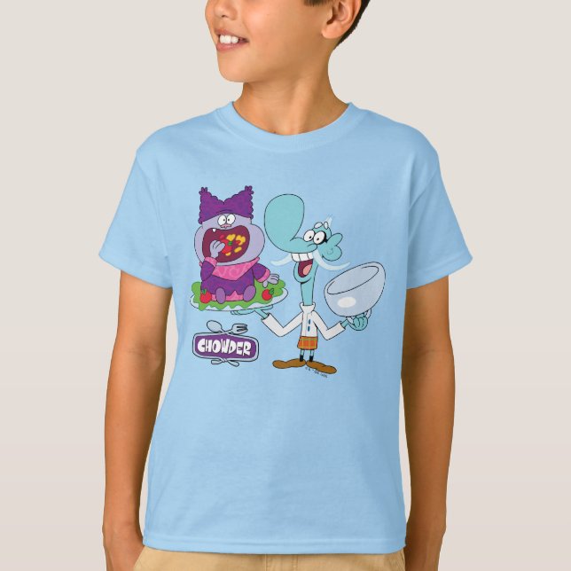 Camiseta Chowder and Mung Daal (Anverso)