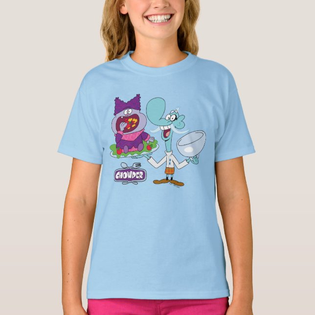 Camiseta Chowder and Mung Daal (Anverso)