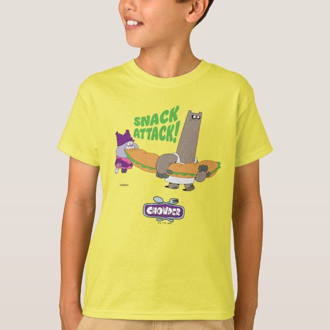 Camiseta Chowder y Shnitzel (Anverso)