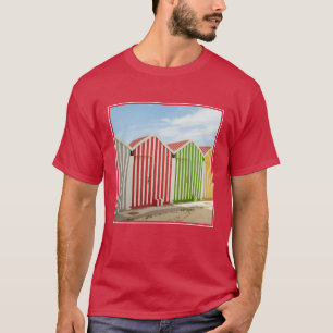 Camiseta Chozas coloridas en la playa