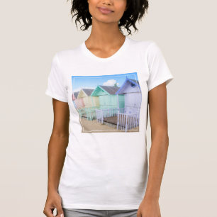 Camiseta Chozas de la playa de la isla de Mersea